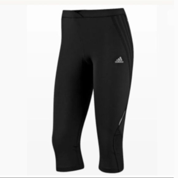 adidas Pants - Adidas Supernova Climacool Capri Leggings Small